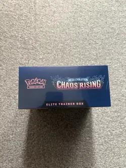 Pokemon Mega Evolution-Chaos Rising Elite Trainer Box English 9 packs & Promo ✅ - Image 2