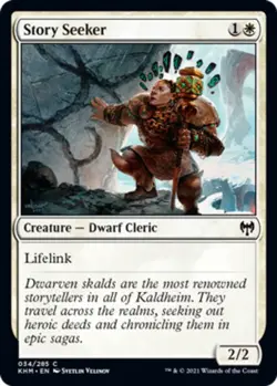 Story Seeker - Kaldheim #034/285 MTG Magic The Gathering - Image 1