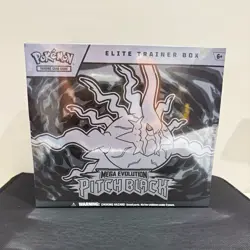 Pokemon TCG Mega Evolution Pitch Black Elite Trainer Box English - Image 1