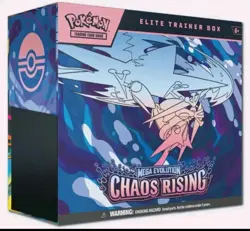 Pokemon TCG: Mega Evolution Chaos Rising Elite Trainer Box English (6+) - Image 1