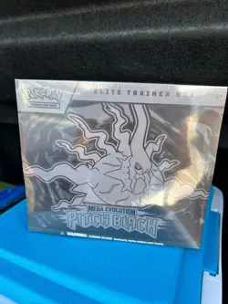 Pokemon TCG Mega Evolution—Pitch Black Elite Trainer Box 60 Cards English - Image 1