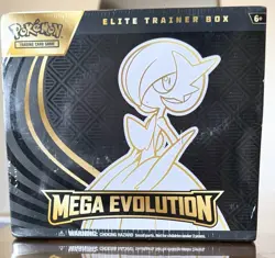 Pokemon TCG Mega Evolution Elite Trainer Box English 40 Cards Booster + Promo - Image 1