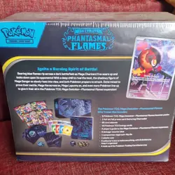 Pokemon Mega Evolution—Phantasmal Flames Elite Trainer Box English 2024 - Image 2