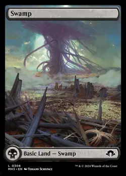 Swamp (0306) - Foil - Modern Horizons 3 #0306 MTG Magic The Gathering - Image 1