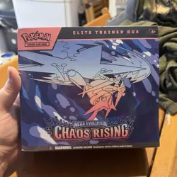 Pokemon Mega Evolution—Chaos Rising Elite Trainer Box, Pokemon TCG (English) - Image 1