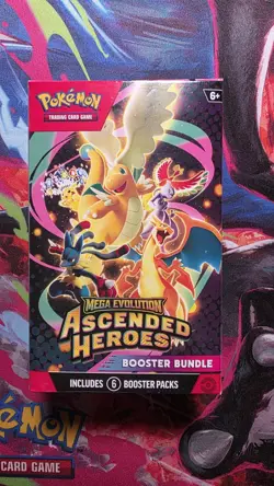 Pokemon TCG Mega Evolution Ascended Heroes Booster Bundle Sealed New - Image 1