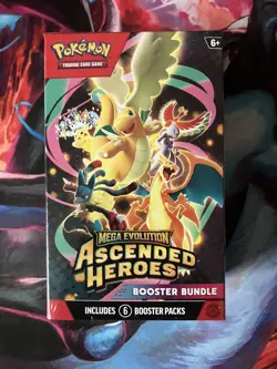 Pokemon Mega Evolution Ascended Heroes Booster Bundle Sealed - Image 1