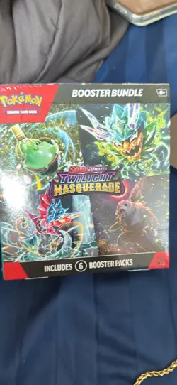 Pokemon TCG Scarlet & Violet Twilight Masquerade Booster Bundle 6 Packs - Image 1