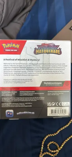 Pokemon TCG Scarlet & Violet Twilight Masquerade Booster Bundle 6 Packs - Image 2