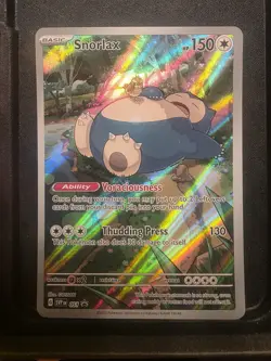 Pokemon TCG Snorlax 51/ SV Black Star Promos Near Mint Condition - Image 1