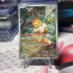 [NM] Eevee SVP 173 Scarlet & Violet Black Star Promo Holo Pokemon TCG - Image 1