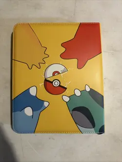 Pokemon Card Binder 9-Pocket Album - Holds 900 Cards - TCG Zipper Case Yellow - Image 3