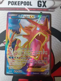 Gyarados EX Full Art 114/122 - XY BREAKpoint - Ultra Rare Pokemon TCG Card - NM - Image 1
