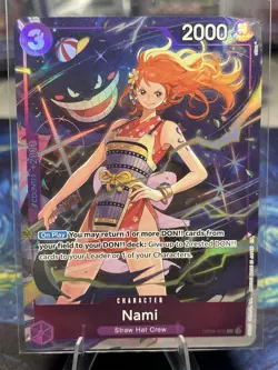 One Piece Card Game - Nami OP09-070 - Best Selection Vol. 4 - Image 2