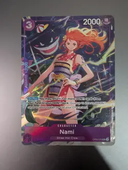 One Piece Nami OP09-070 Premium Card Collection Best Selection Vol 4 Gengar Nami - Image 1
