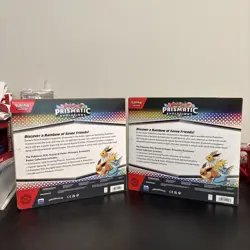 LOT OF 2 - Pokemon TCG Prismatic Evolutions Poster Collection Boxes Sealed - Image 5
