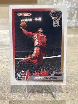 LeBron James 2 Card Lot! 2006 Fleer & Topps Total Read Description! - Image 4