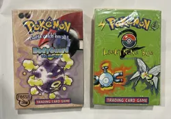 Pokemon Theme Decks Lightning Bug and Bodyguard sealed - Image 1