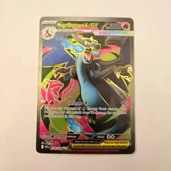Pokemon TCG Mega Charizard X EX 109/108 Evolutions Ultra Rare Full Art Holo - Image 1