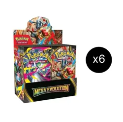 POKEMON - MEGA EVOLUTIONS - SEALED ENHANCED BOOSTER 6 BOX CASE - PRESALE 9/26/25 - Image 2