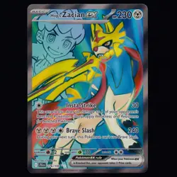 Hop's Zacian ex 176/159 Journey Together Ultra Rare Pokemon TCG Holo NM - Image 1