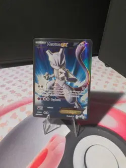 Pokemon TCG Mewtwo EX Holo Full Art Ultra Rare Card 157/162 - Image 1