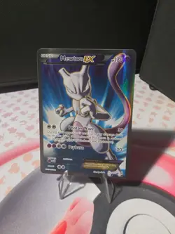 Pokemon TCG Mewtwo EX Holo Full Art Ultra Rare Card 157/162 - Image 4
