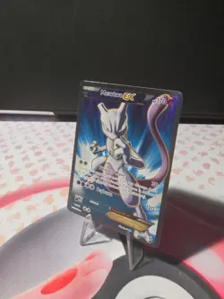 Pokemon TCG Mewtwo EX Holo Full Art Ultra Rare Card 157/162 - Image 5