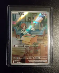 Ralts 211/198 Pokemon Scarlet Violet Base Illustration Card NM Condition - Image 1