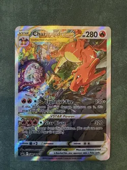 Pokemon TCG Charizard VSTAR SWSH262/307 SWSH Black Star Promos NM - Image 2