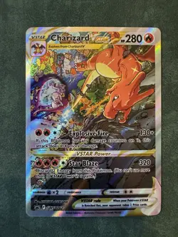 Pokemon TCG Charizard VSTAR SWSH262/307 SWSH Black Star Promos NM - Image 4