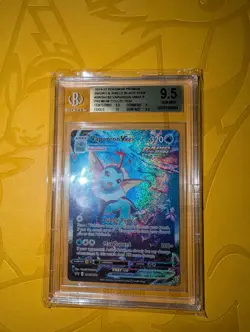 Vaporeon VMAX SWSH182 Sword & Shield Promo Holo Pokemon TCG Card Mint Condition - Image 2