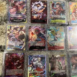 One Piece CCG Instant Collection Lot 200+ Cards, Bulk and Rare cards - Image 1