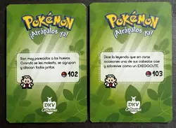 EXEGGCUTE X EXEGGUTOR EVOLUTION LOT - POKEMON KANTO DKV COLLECTIONS CCG CARDS - Image 2