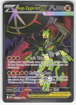 NM - Mega Zygarde ex - 104/088 - Perfect Order - Ultra Rare - Pokemon Card - Image 1