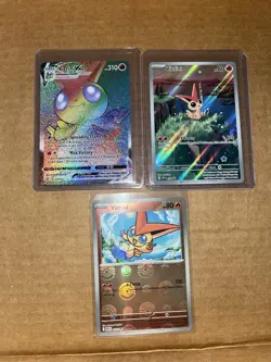 Pokemon Victini LOT OF 3 - 208 Sv: Scarlet & Violet Promo Holo - Secret rare - Image 1