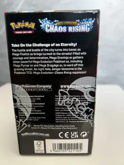 Pokemon TCG Chaos Rising Booster Box ( 18 Packs) - New And Sealed - Image 3