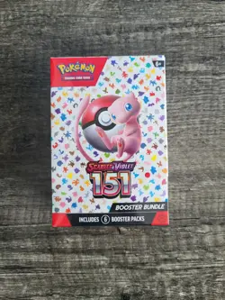 Pokemon TCG Scarlet & Violet 151 Booster Bundle Factory Sealed NEW 6 Packs - Image 1