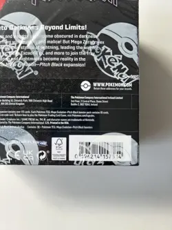 Pokemon Mega Evolution Pitch Black Booster Box English 36 Packs New Sealed - Image 3