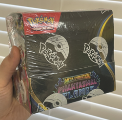 ✅ Phantasmal Flames Booster Box 36 Packs Pokemon TCG Mega Evolution NEW & SEALED - Image 1