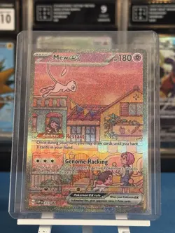2023 POKEMON SVP EN-SV BLACK STAR PROMO 151 ULTRA-PREMIUM COLL #053 MEW Ex - NM - Image 1