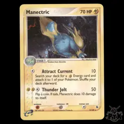 Manectric Holo #9/109 EX Ruby & Sapphire LP/MP Pokemon 2003 - Image 1