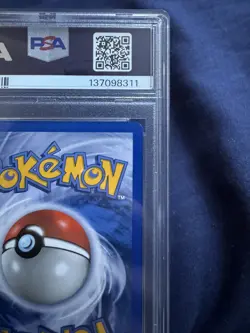 2005 POKEMON EX DEOXYS #102 RAYQUAZA EX HOLO PSA 7 - Image 4