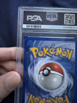 2005 POKEMON EX DEOXYS #102 RAYQUAZA EX HOLO PSA 7 - Image 5