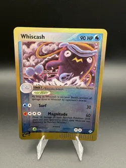Whiscash 48/97 Reverse Holo Rare LP Pokemon EX Dragon 2003 e-Reader Card - Image 2