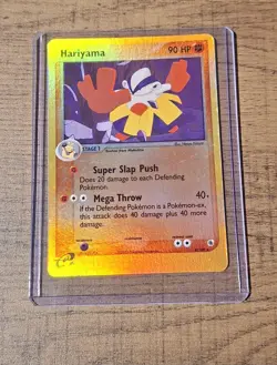 Hariyama 8/109 Reverse Holo Rare Pokemon Card EX Ruby & Sapphire 2003 LP - Image 1