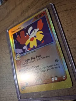 Hariyama 8/109 Reverse Holo Rare Pokemon Card EX Ruby & Sapphire 2003 LP - Image 3