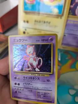 Pokemon Karte Card Mewtwo Mewtu Base Expansion Set 1996 Holo Wotc japanese Exc - Image 3