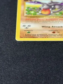 Pokemon TCG- Aerodactyl 16/62 Fossil- Non-Holo Card WOTC 1999 LP - Image 2