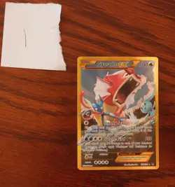 Pokemon TCG Gyarados EX 123/122 XY Breakpoint 2016 Secret Holo Rare Card NM - Image 1
